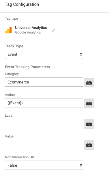 tag manager ecommerce tag 