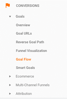  accessing goal flow reports 