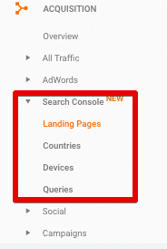  view search console reports 
