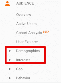  view demographic reports 