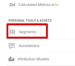 create segment