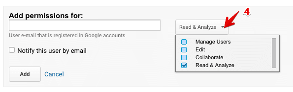  check user access options 
